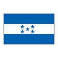 Honduras Flag Temporary Tattoo (1.5"x2")